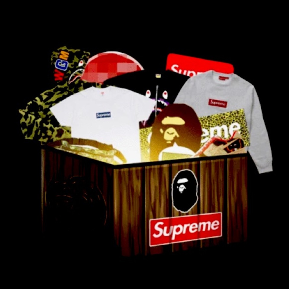 Supreme/Bape Mystery Boxes!